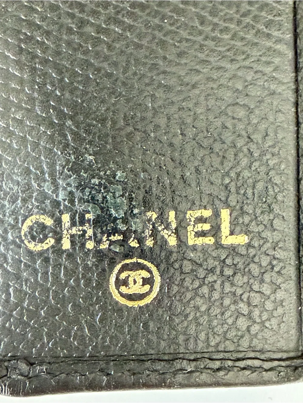 Chanel Key Holder with Gold CC Logo Snap Closure - Black 9 Series